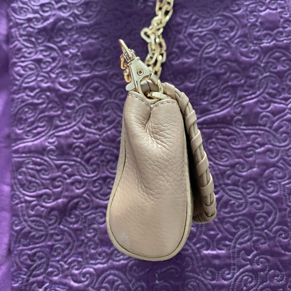 Authentic Tory Burch mini crossbody tan bag - Picture 9 of 10